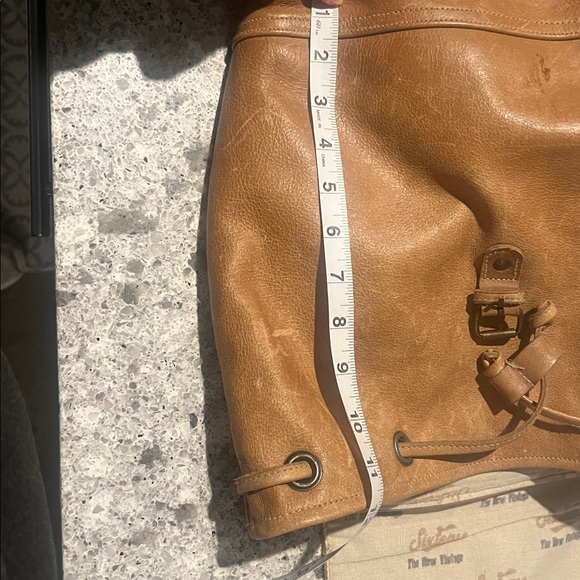 Leather backpack - Picture 10 of 11